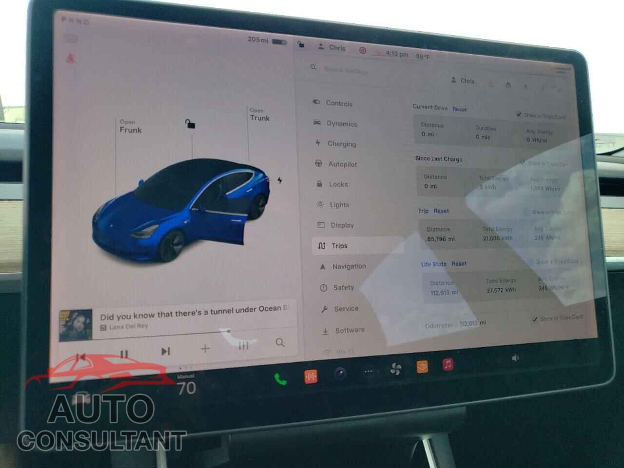 TESLA MODEL 3 2018 - 5YJ3E1EA0JF038580
