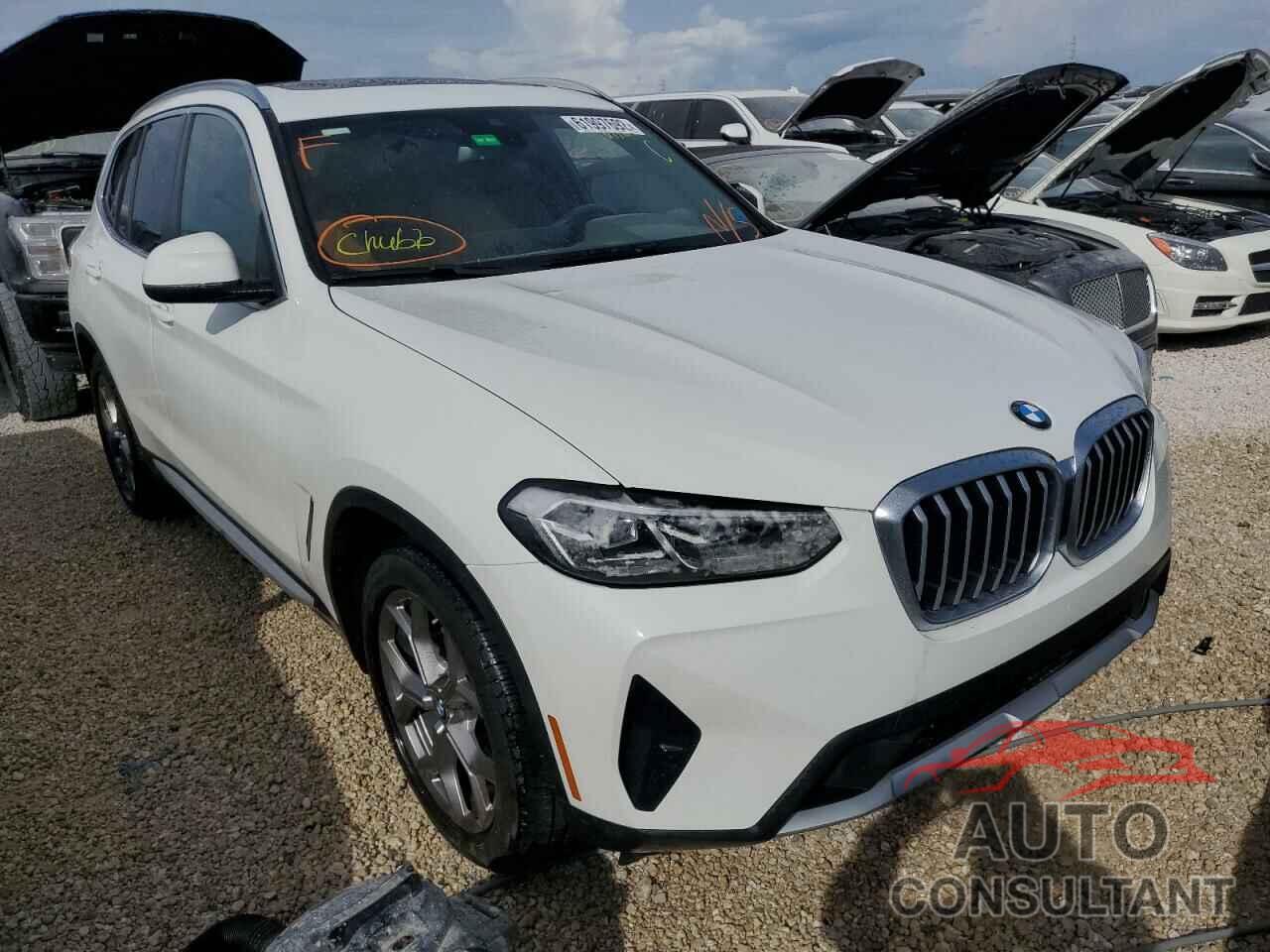 BMW X3 2022 - 5UX43DP09N9J82224