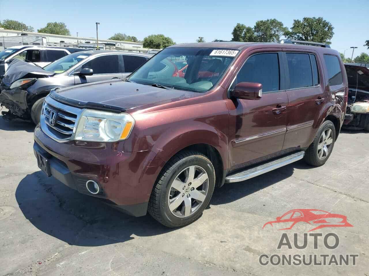 HONDA PILOT 2012 - 5FNYF3H98CB032237