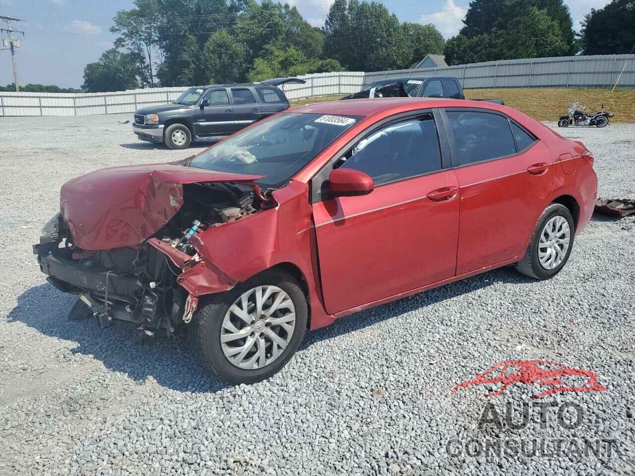 TOYOTA COROLLA 2019 - 5YFBURHE6KP943553