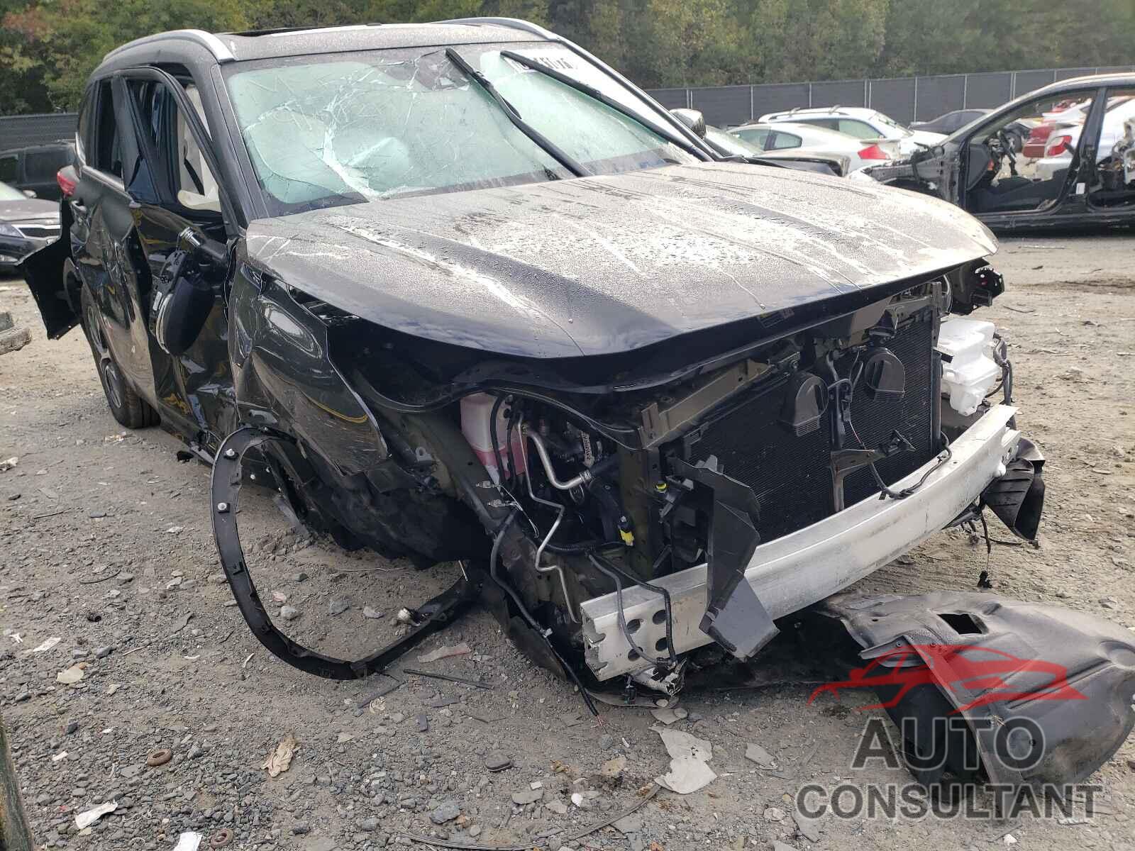 TOYOTA HIGHLANDER 2021 - 5TDGZRBH5MS100108