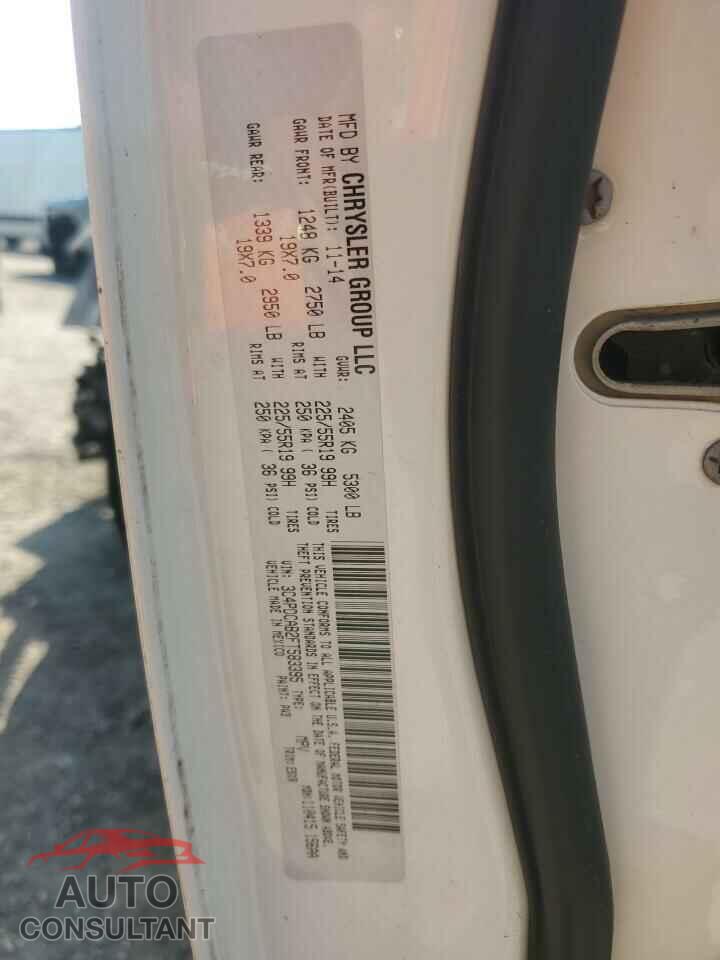 DODGE JOURNEY 2015 - 3C4PDCAB2FT583395