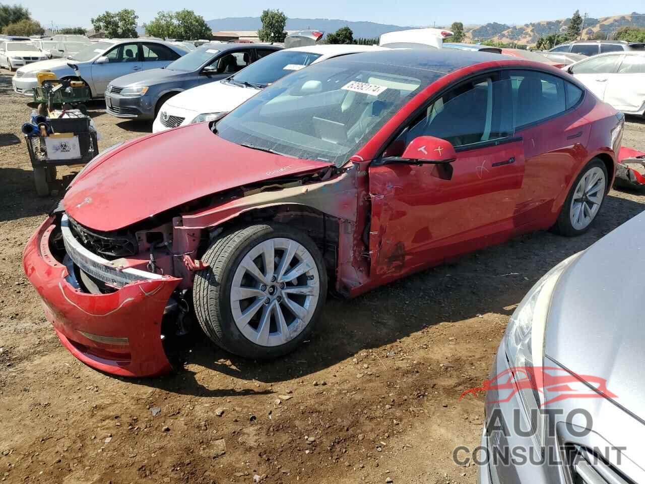 TESLA MODEL 3 2022 - 5YJ3E1EB1NF108540