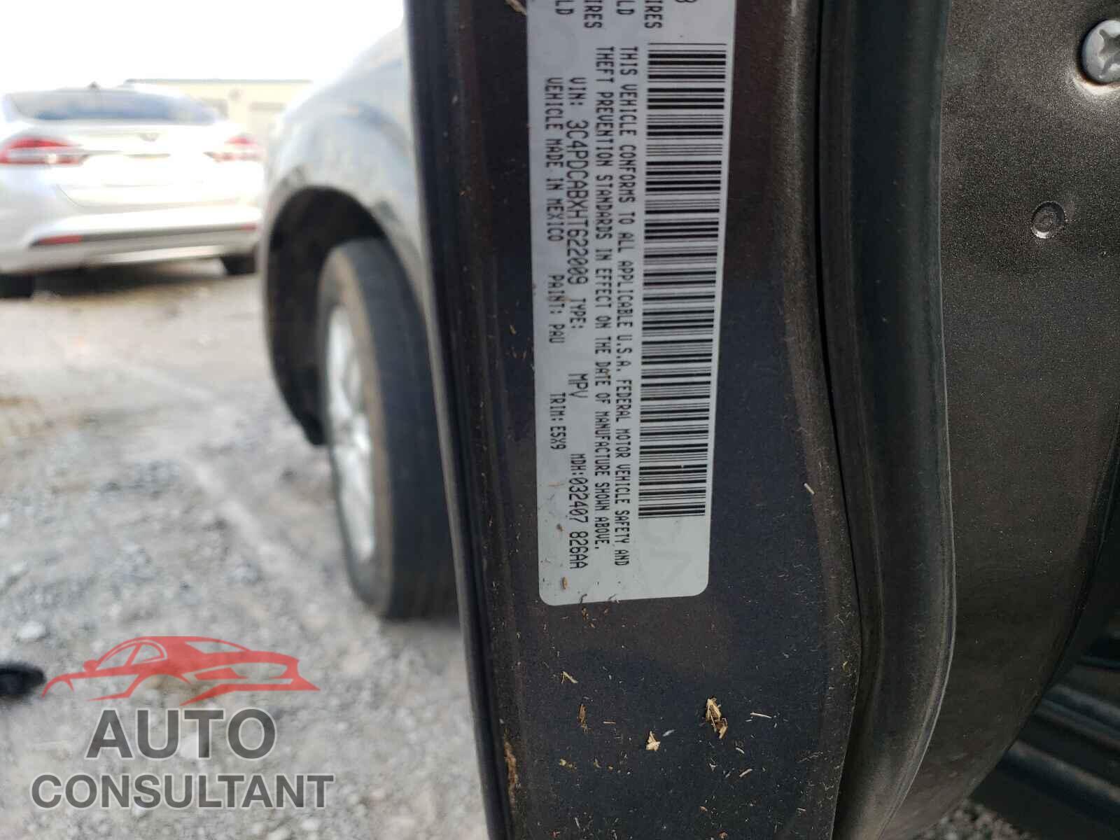 DODGE JOURNEY 2017 - 3C4PDCABXHT622009