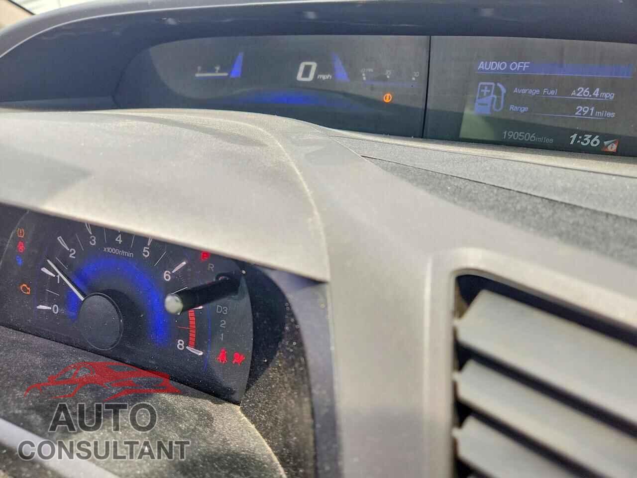 HONDA CIVIC 2012 - 19XFB2F55CE061021