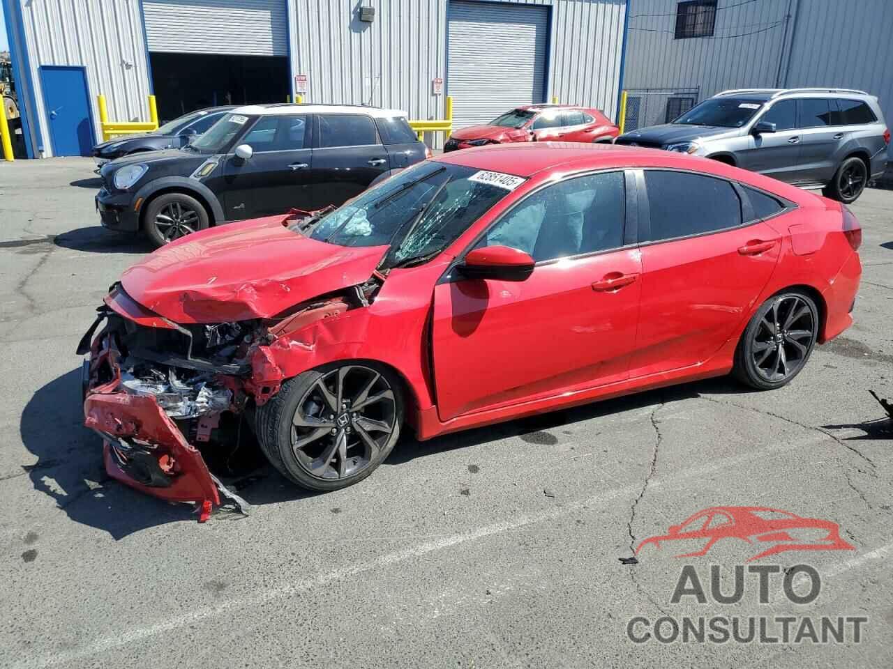 HONDA CIVIC 2021 - 2HGFC2F84MH544630