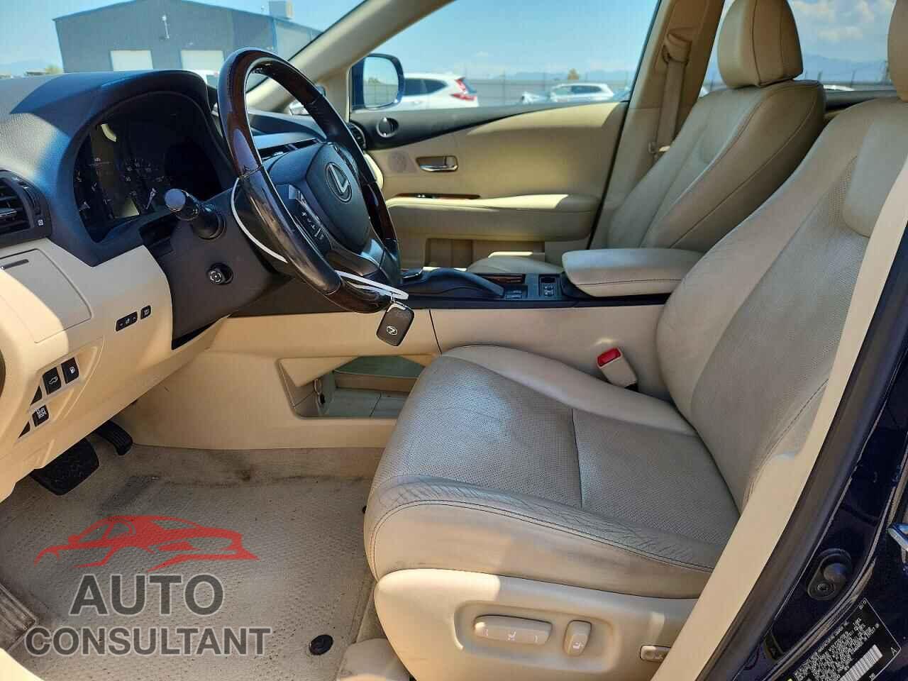 LEXUS RX350 2013 - 2T2BK1BA7DC210049