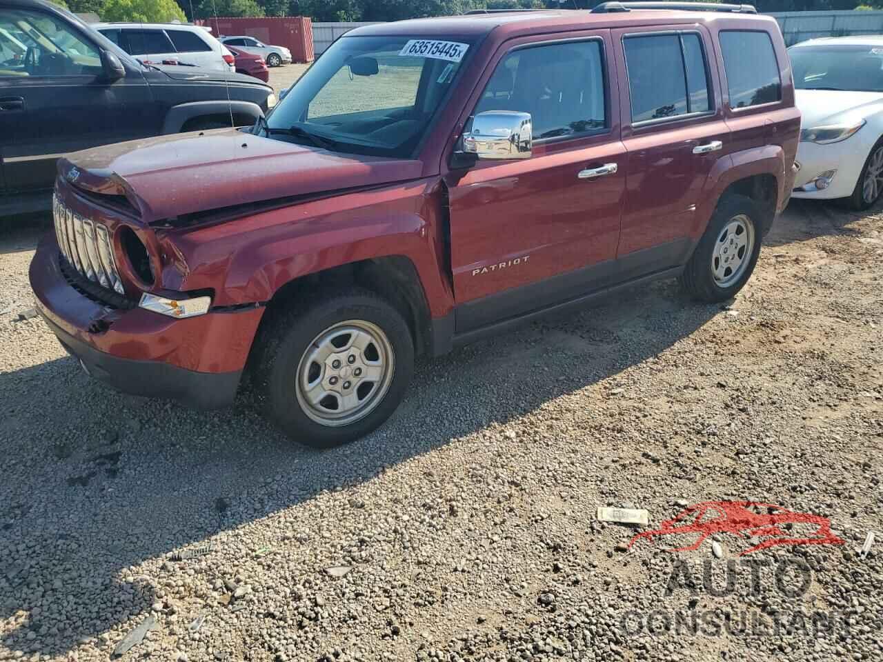 JEEP PATRIOT 2016 - 1C4NJPBA7GD664915