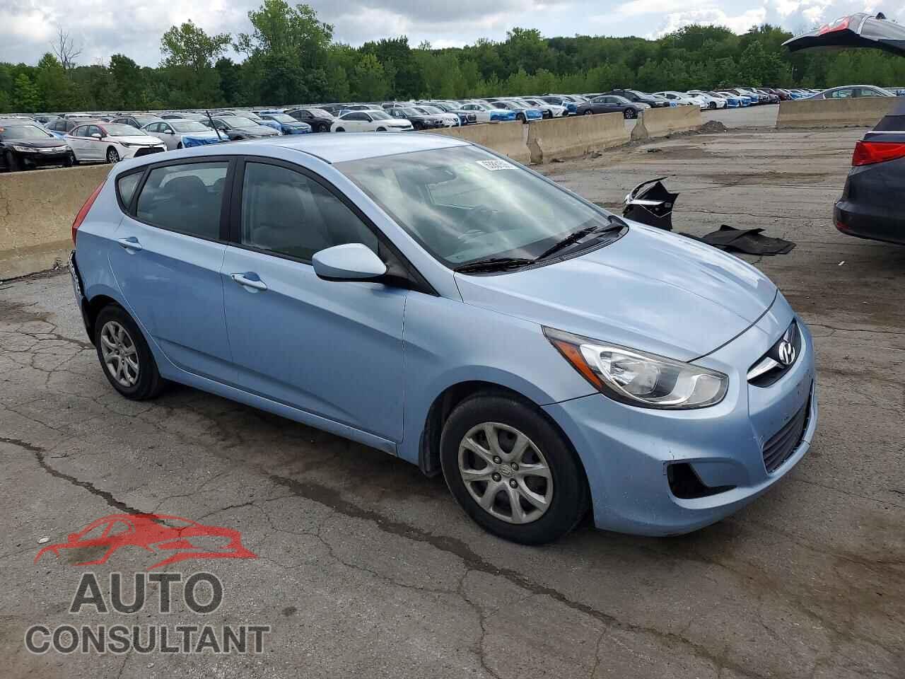 HYUNDAI ACCENT 2012 - KMHCT5AE1CU036400