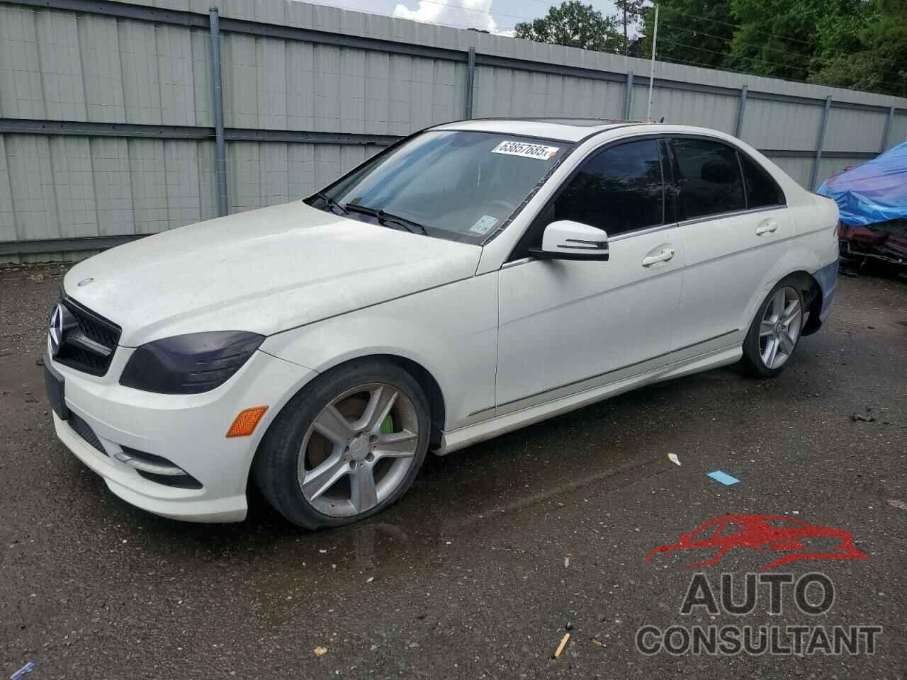 MERCEDES-BENZ C-CLASS 2011 - WDDGF5EB5BR136844