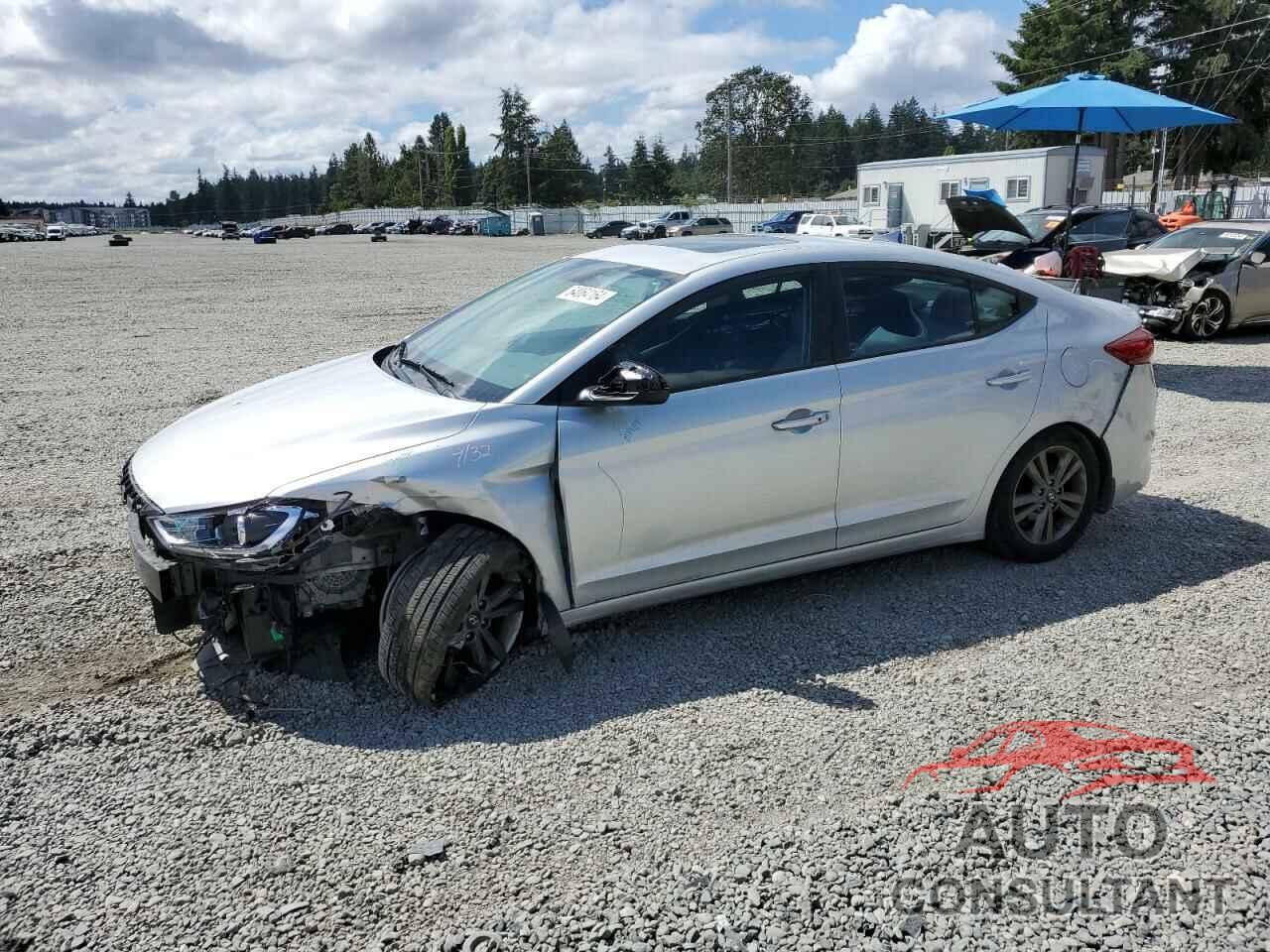 HYUNDAI ELANTRA 2018 - 5NPD84LF6JH318324