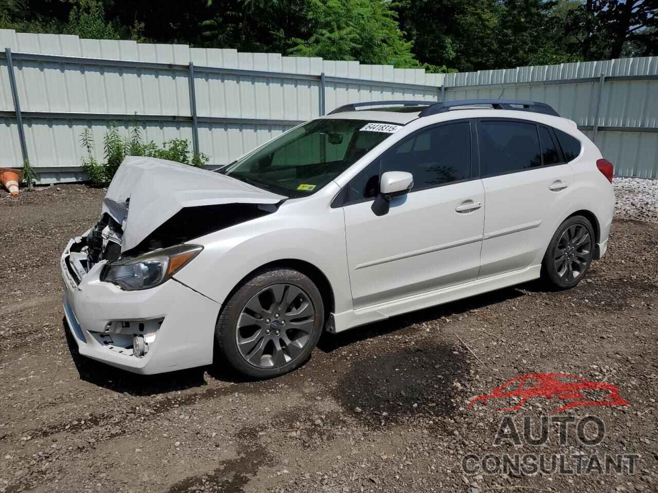 SUBARU IMPREZA 2015 - JF1GPAU69FH306712