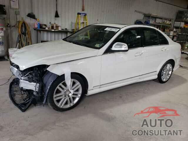 MERCEDES-BENZ C-CLASS 2009 - WDDGF81X19R072847