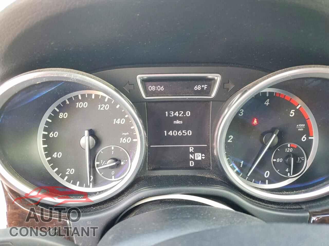 MERCEDES-BENZ M-CLASS 2012 - 4JGDA2EB6CA016167