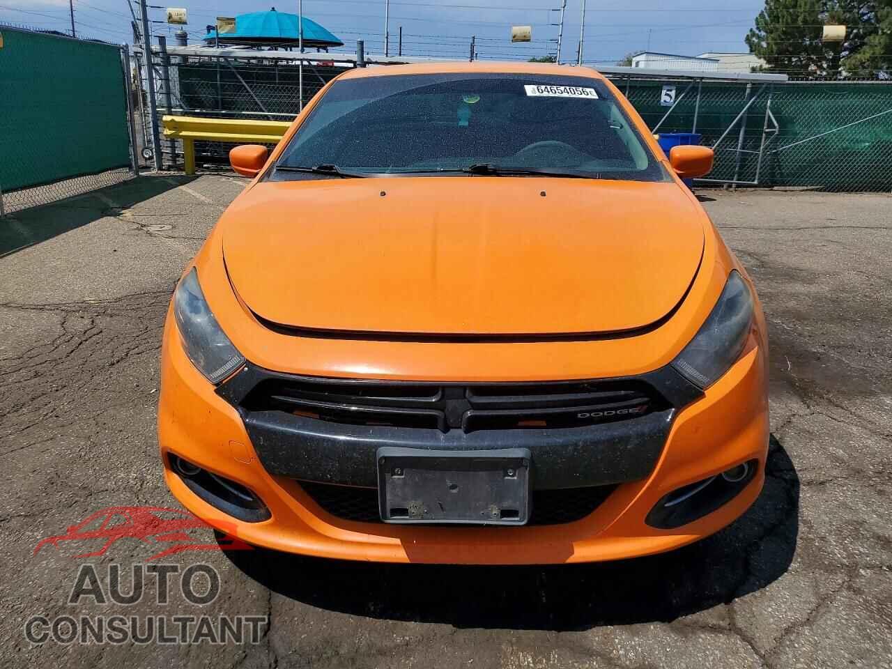 DODGE DART 2013 - 1C3CDFBA9DD306224