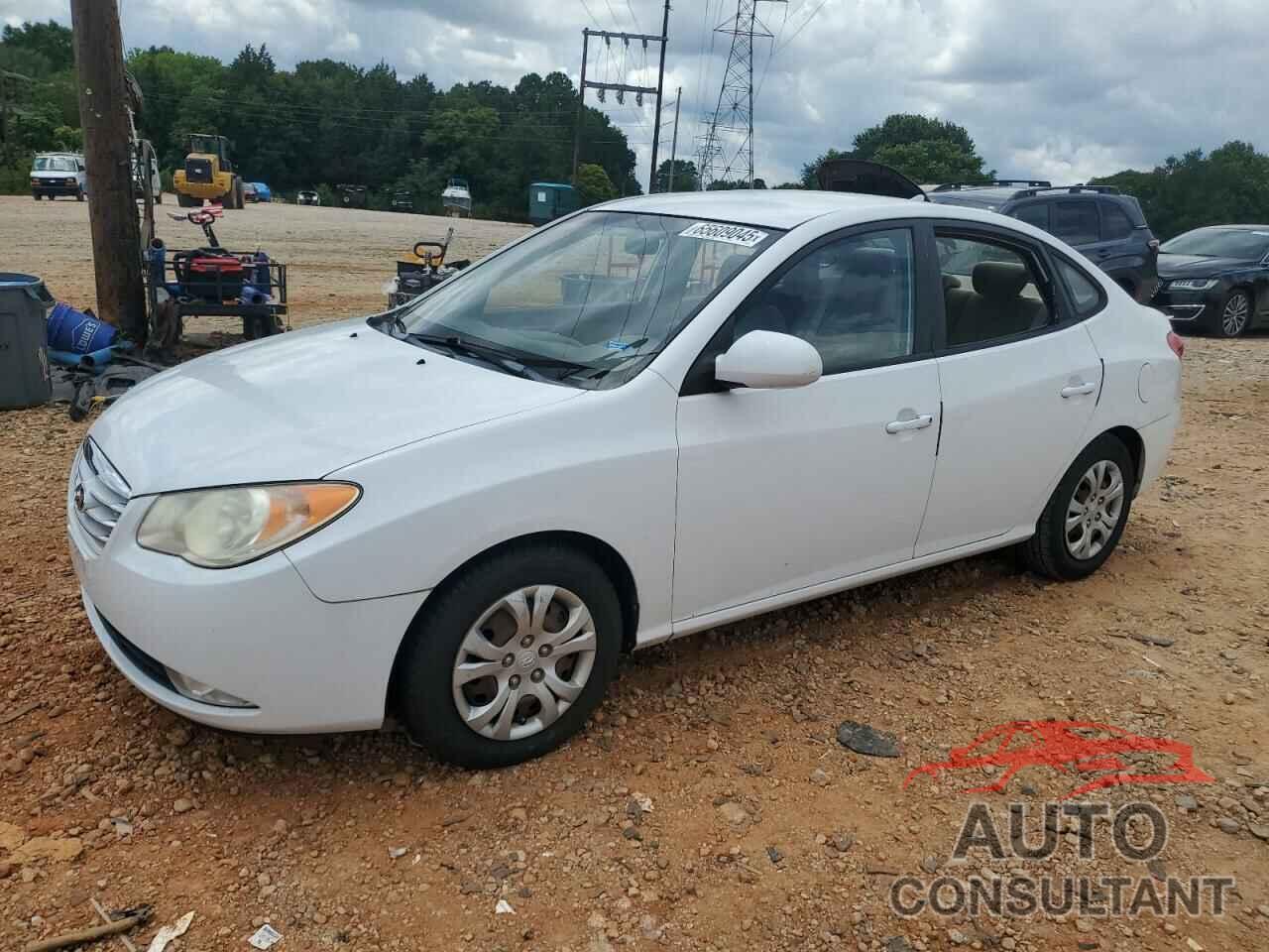 HYUNDAI ELANTRA 2010 - KMHDU4AD3AU889123