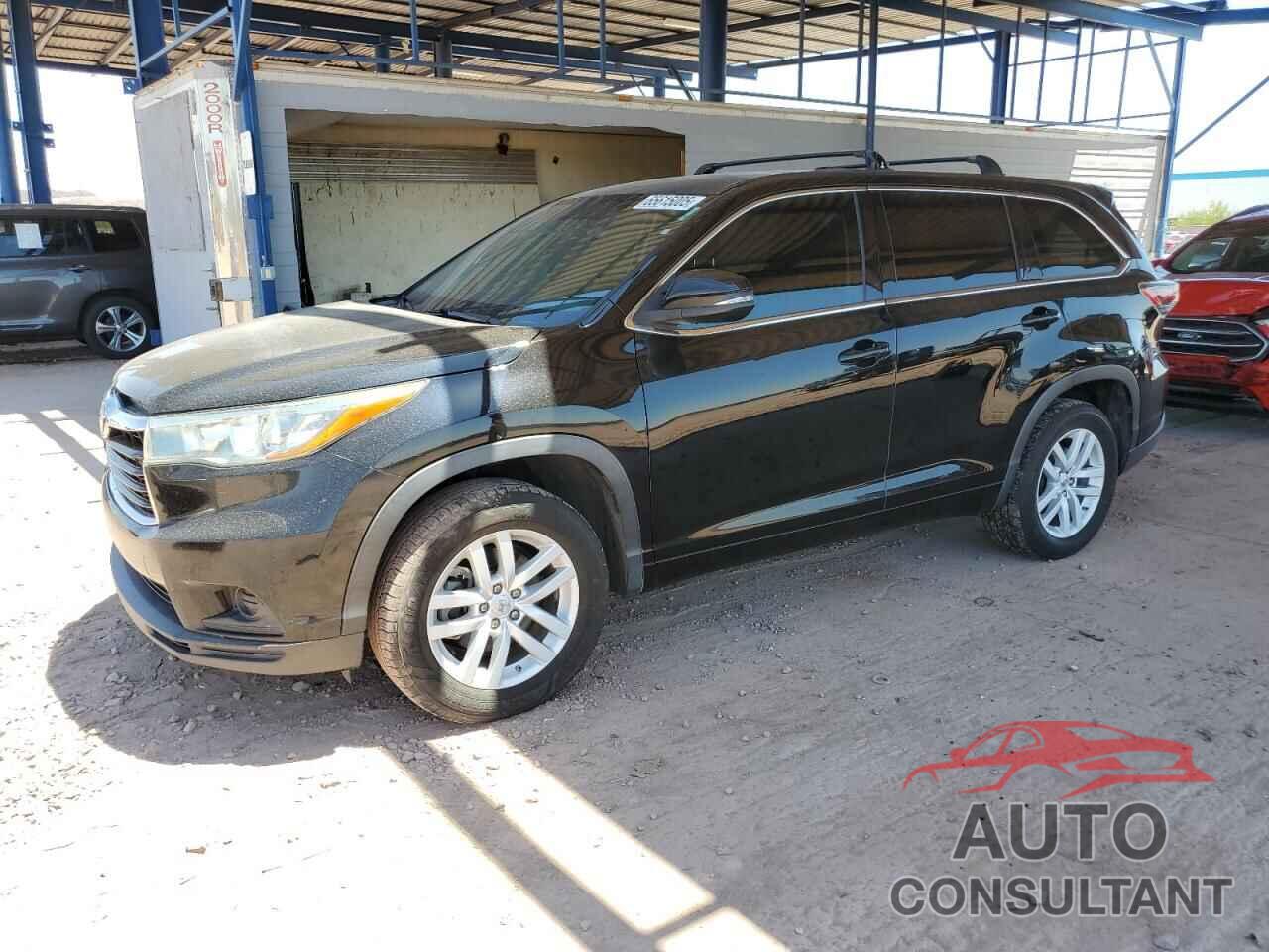 TOYOTA HIGHLANDER 2015 - 5TDZKRFH3FS087403
