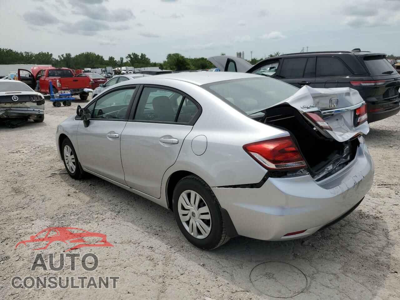 HONDA CIVIC 2013 - 19XFB2F59DE050203