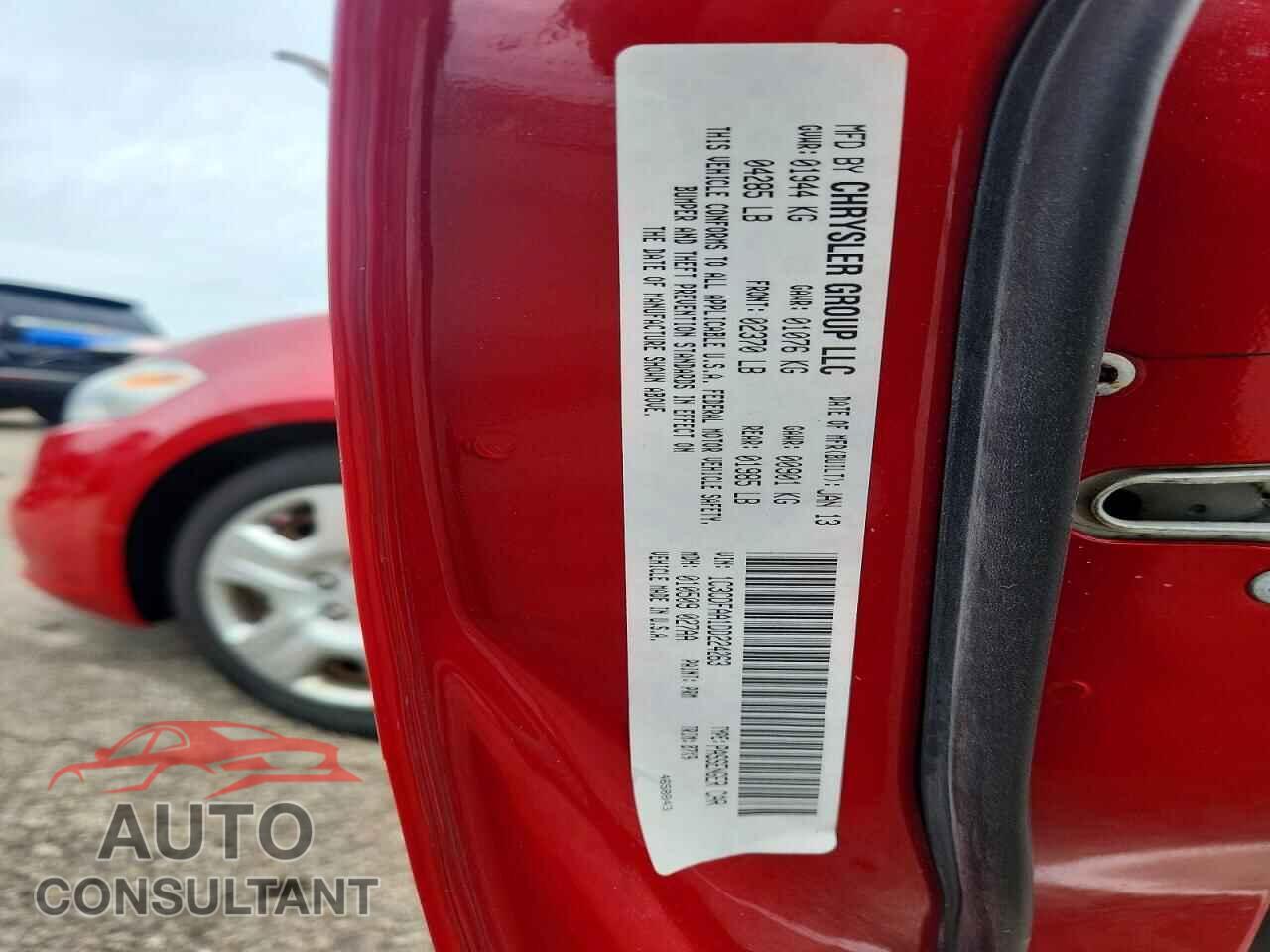DODGE DART 2013 - 1C3CDFAA1DD224263
