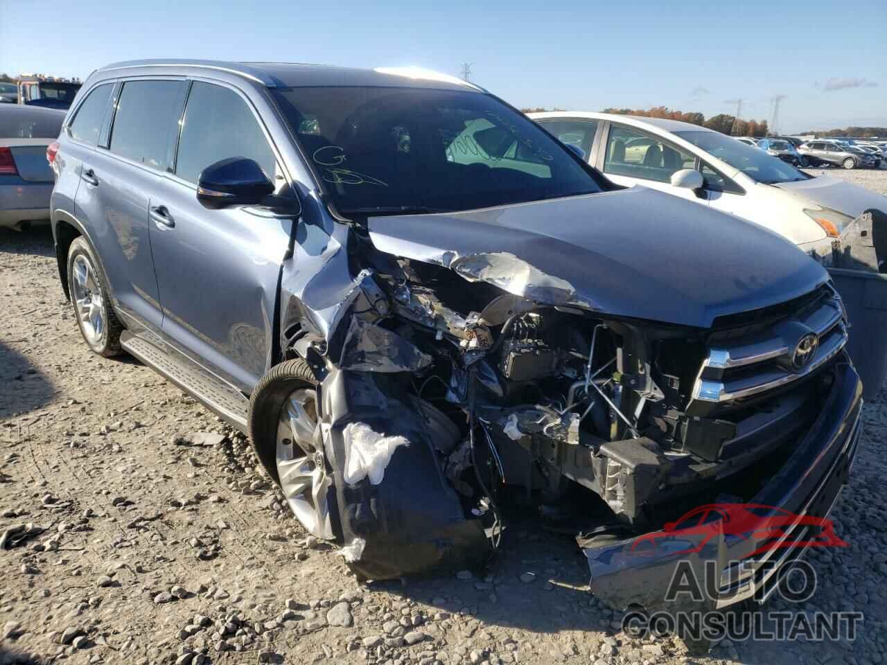 TOYOTA HIGHLANDER 2017 - 5TDDZRFH7HS422378