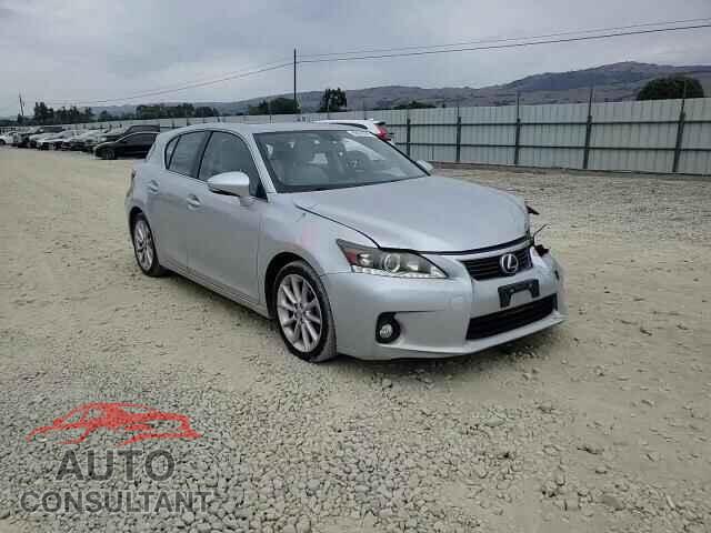 LEXUS CT 200 2012 - JTHKD5BH2C2050581