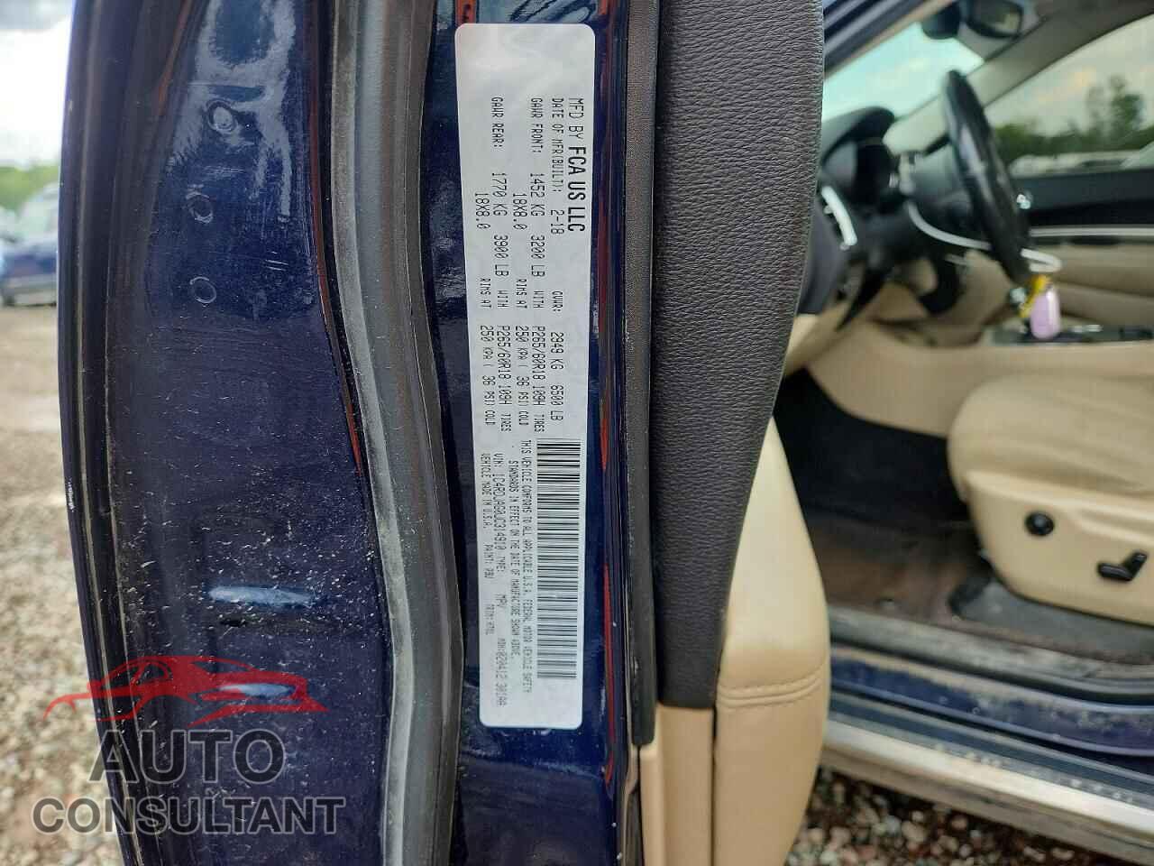 DODGE DURANGO 2018 - 1C4RDJAG0JC314910