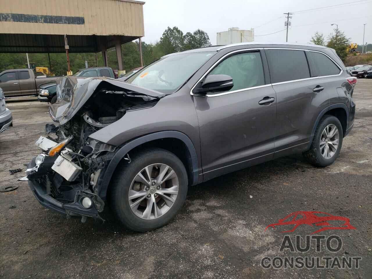 TOYOTA HIGHLANDER 2015 - 5TDKKRFH3FS089492
