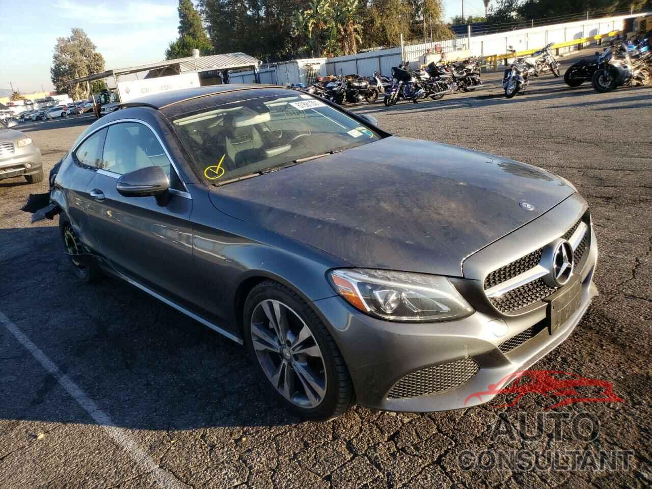 MERCEDES-BENZ C-CLASS 2017 - WDDWJ4KB1HF410429