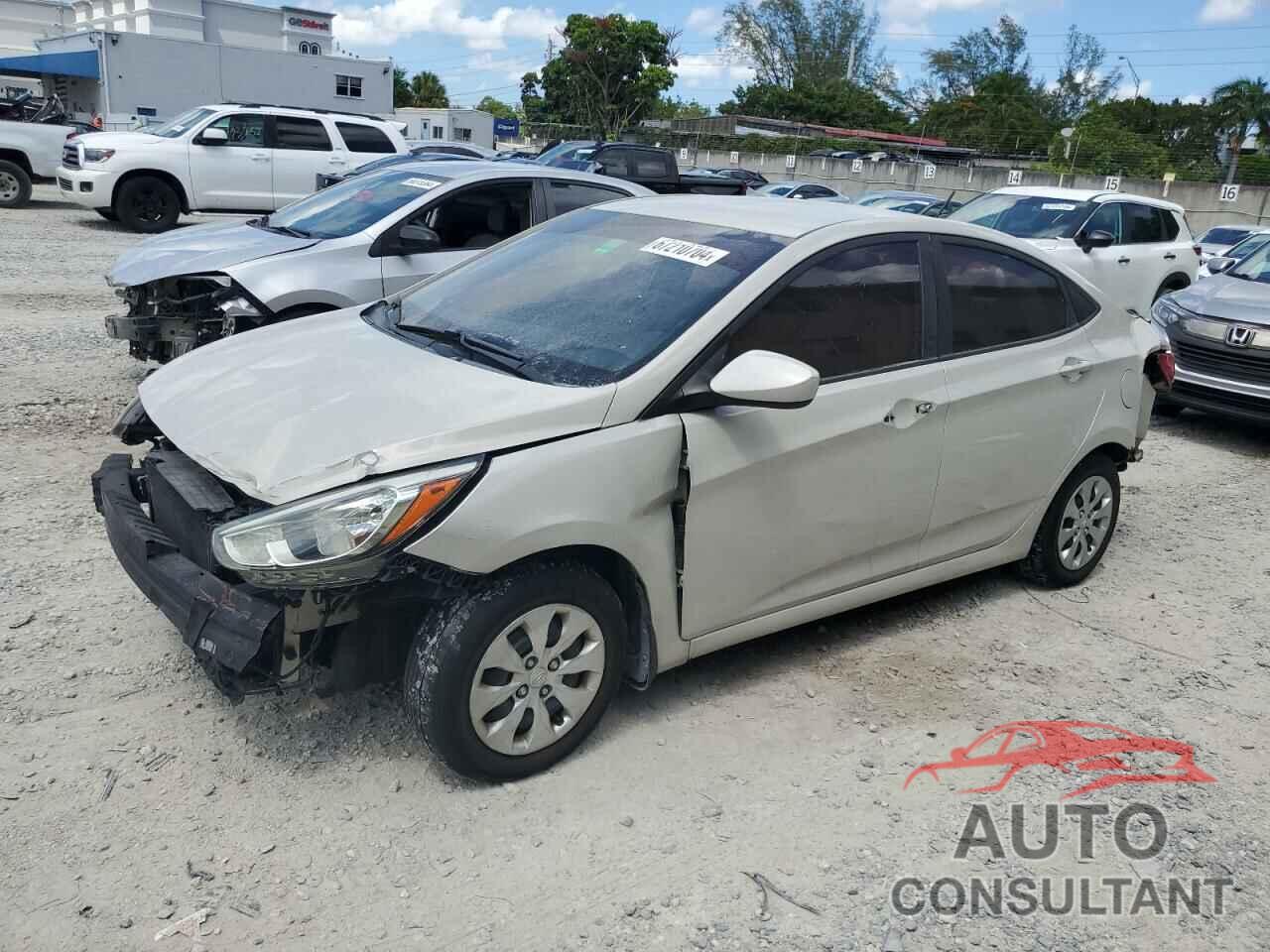 HYUNDAI ACCENT 2016 - KMHCT4AE7GU137148