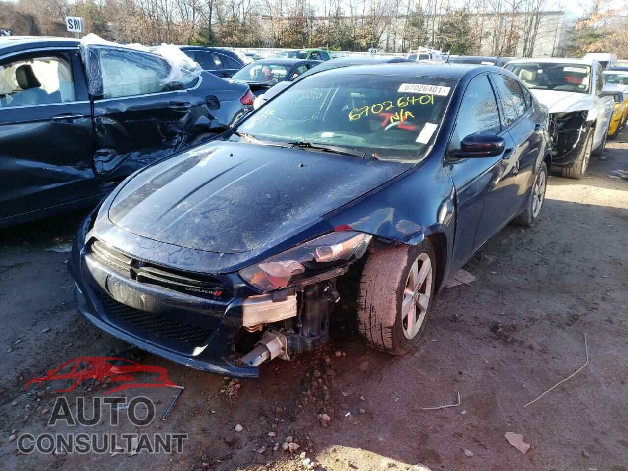 DODGE DART 2016 - 1C3CDFBB9GD577314