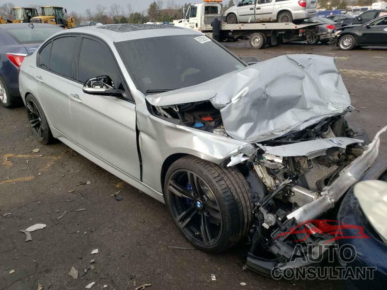 BMW 3 SERIES 2017 - WBA8B7G39HNU38209