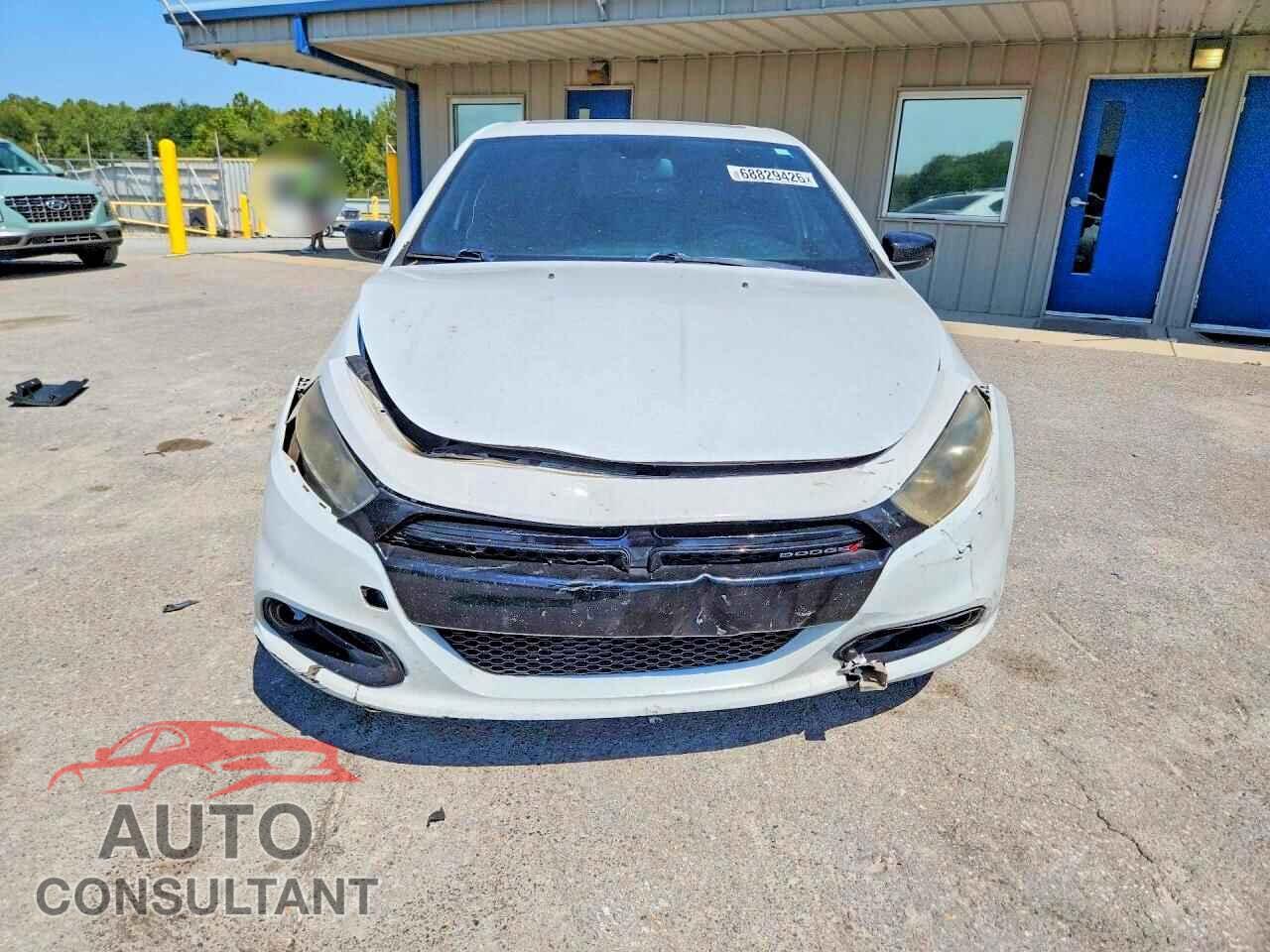 DODGE DART 2015 - 1C3CDFBBXFD166437
