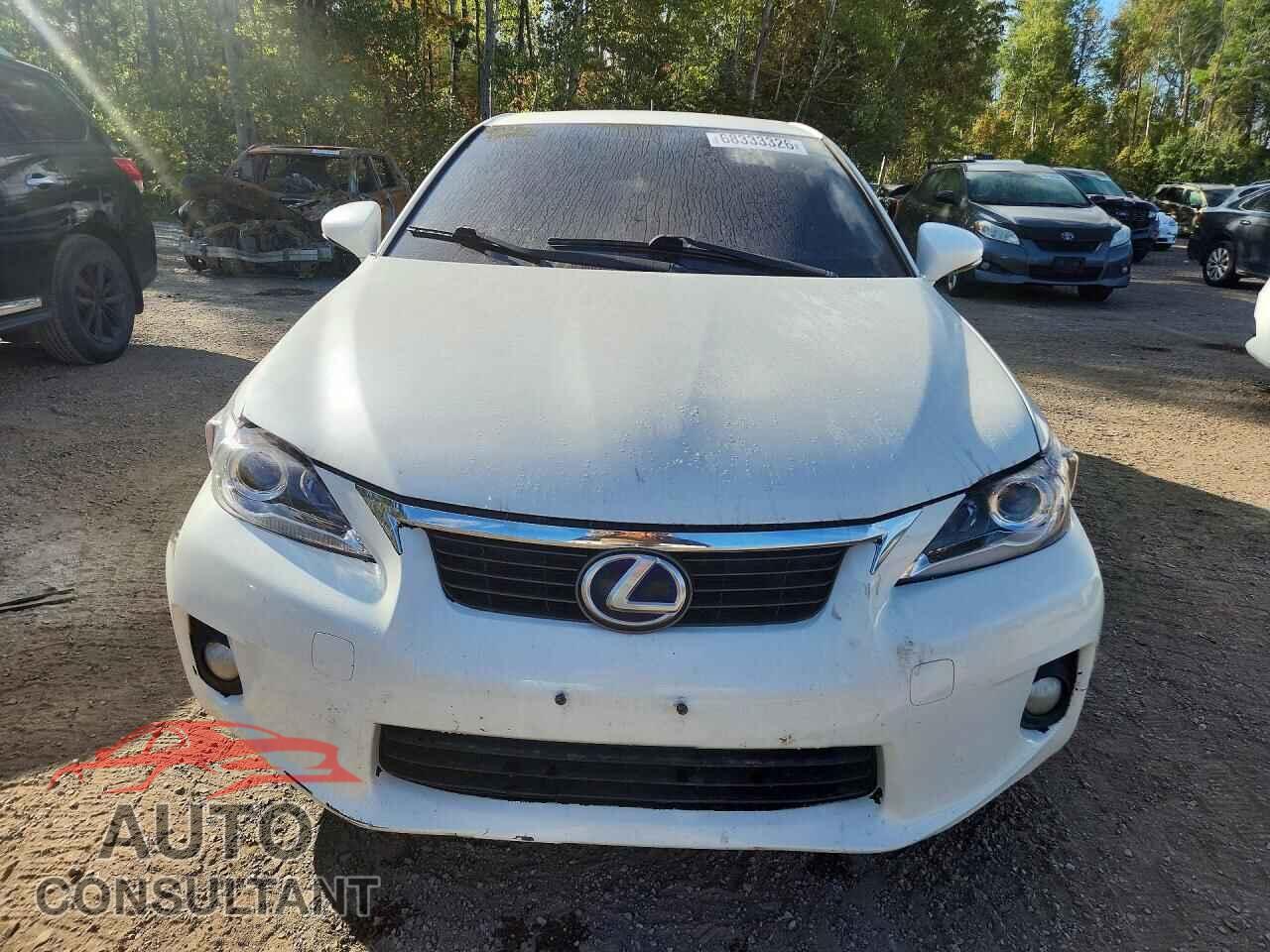 LEXUS CT 200 2012 - JTHKD5BH0C2083353