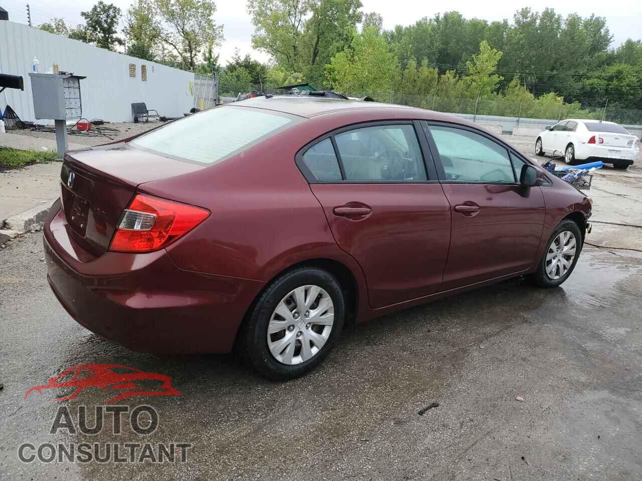 HONDA CIVIC 2012 - 2HGFB2F55CH542506