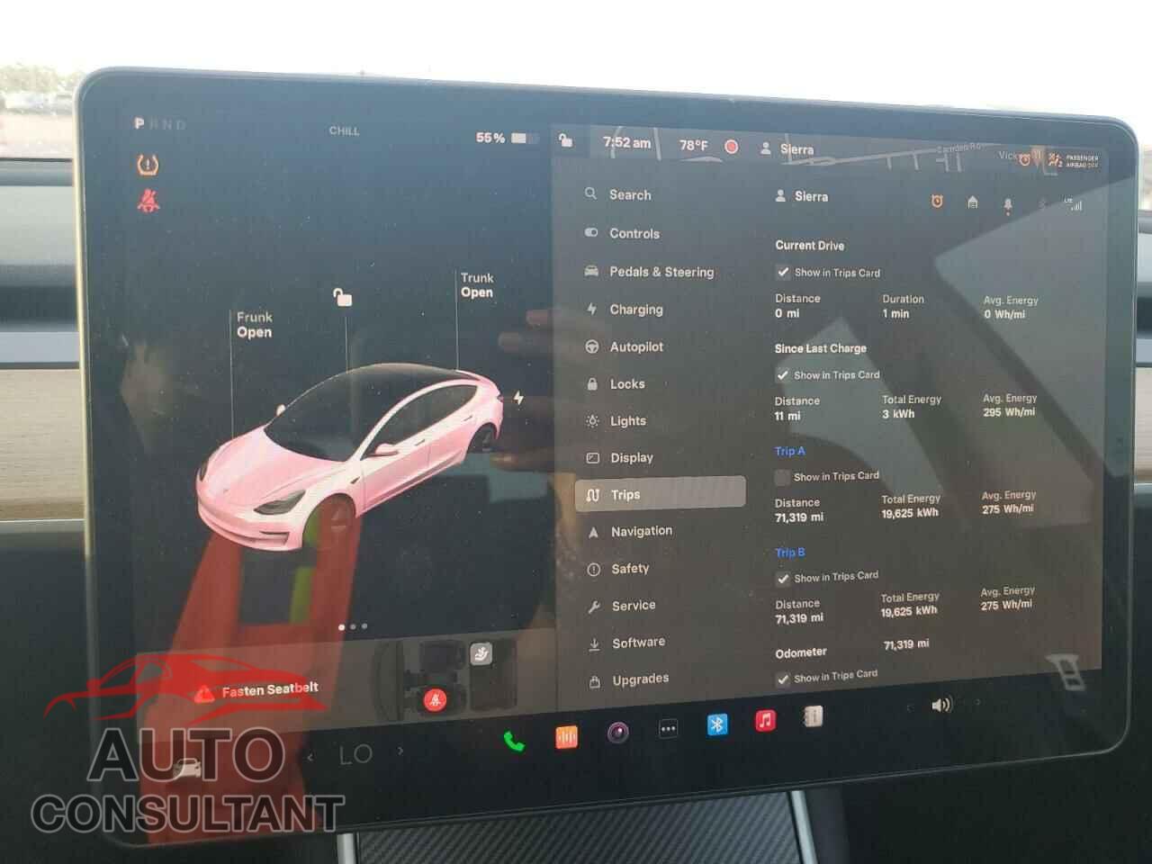 TESLA MODEL 3 2019 - 5YJ3E1EA6KF313256