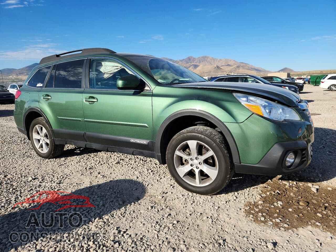 SUBARU OUTBACK 2014 - 4S4BRBCC8E3236235