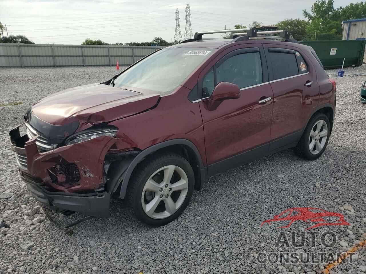 CHEVROLET TRAX 2016 - 3GNCJRSB5GL124251