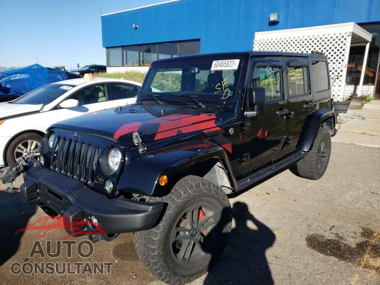 JEEP WRANGLER 2017 - 1C4BJWEG3HL566470