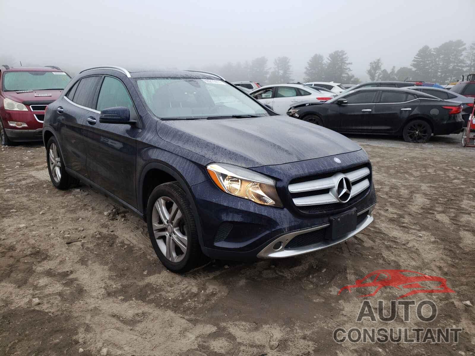 MERCEDES-BENZ GLA-CLASS 2017 - WDCTG4GB9HJ355496