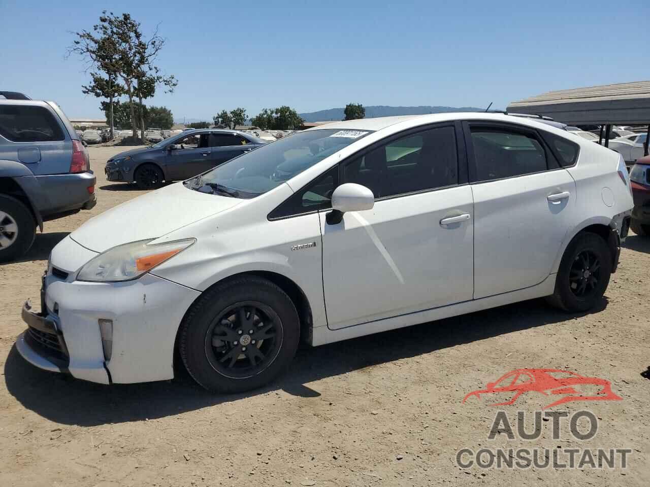 TOYOTA PRIUS 2012 - JTDKN3DU6C1496297