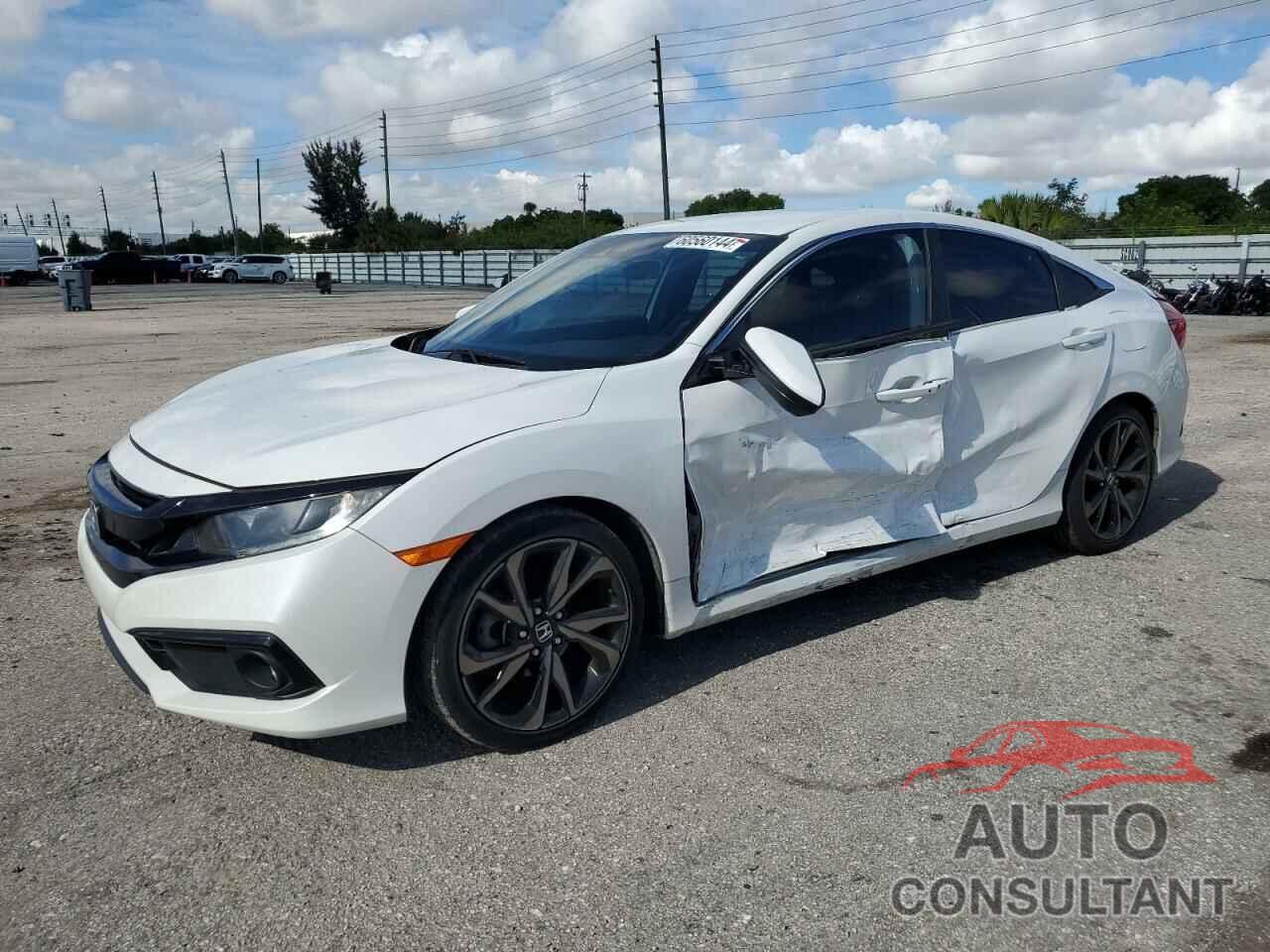 HONDA CIVIC 2019 - 2HGFC2F87KH593897