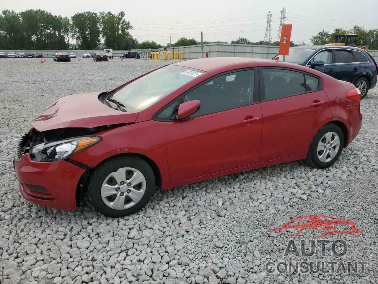 KIA FORTE 2016 - KNAFK4A65G5568110