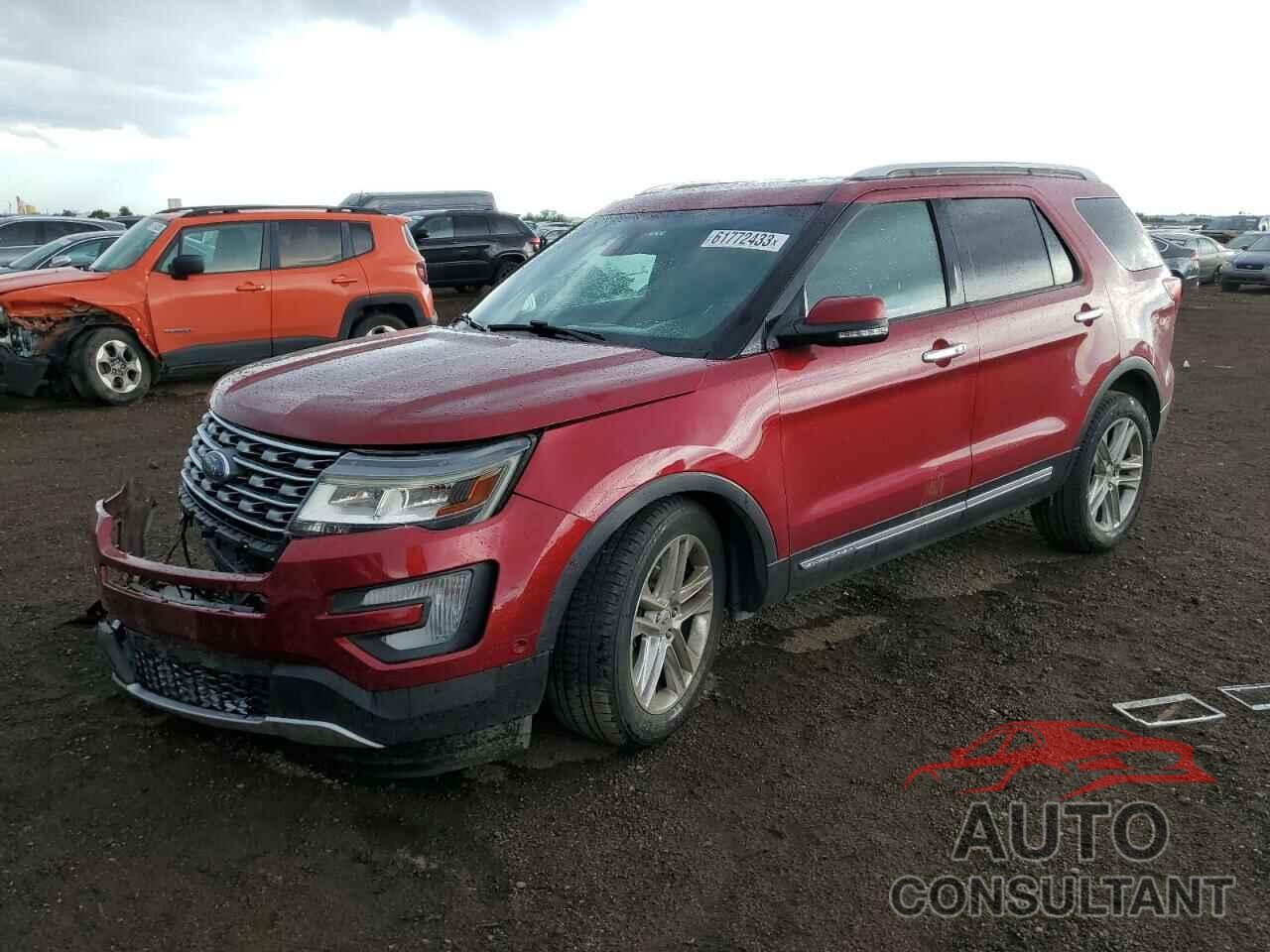 FORD EXPLORER 2017 - 1FM5K7F86HGB52076