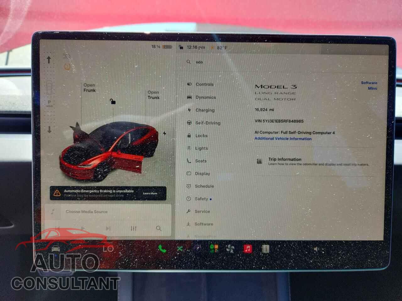 TESLA MODEL 3 2024 - 5YJ3E1EB5RF848985