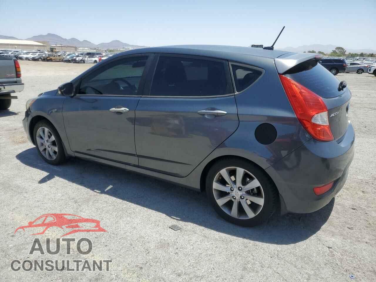 HYUNDAI ACCENT 2013 - KMHCU5AEXDU072987