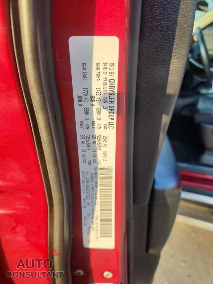 DODGE DURANGO 2013 - 1C4RDJDG6DC673324