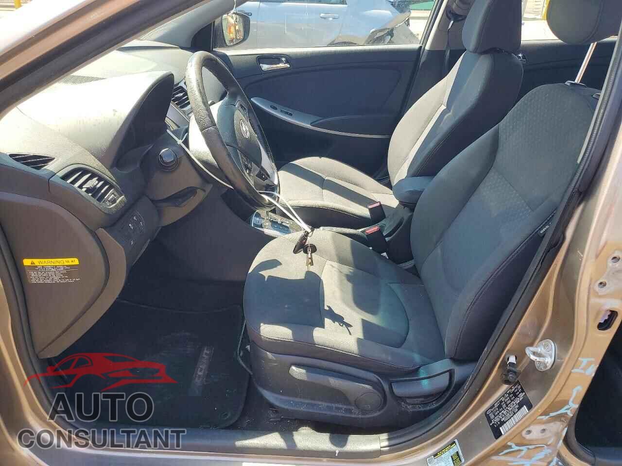 HYUNDAI ACCENT 2014 - KMHCU5AEXEU151982