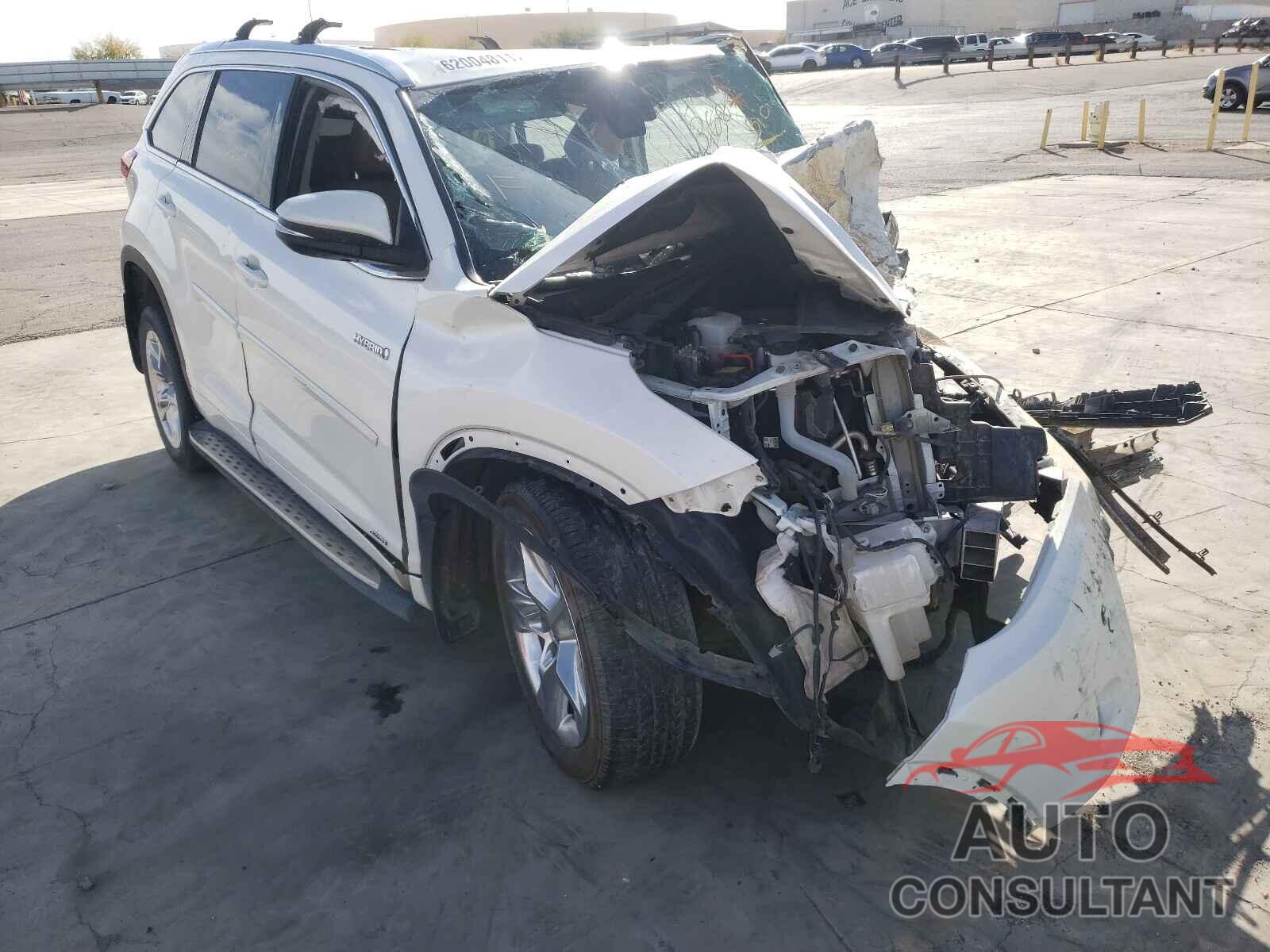 TOYOTA HIGHLANDER 2017 - 5TDDGRFH4HS021098