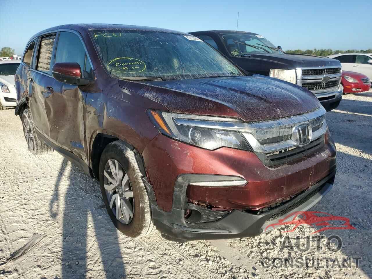 HONDA PILOT 2019 - 5FNYF6H51KB031542