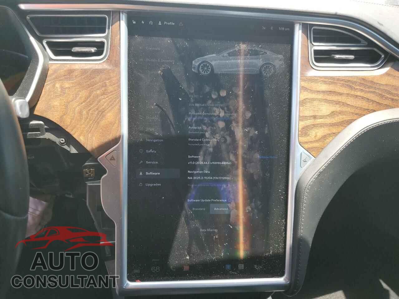 TESLA MODEL S 2017 - 5YJSA1E10HF203187